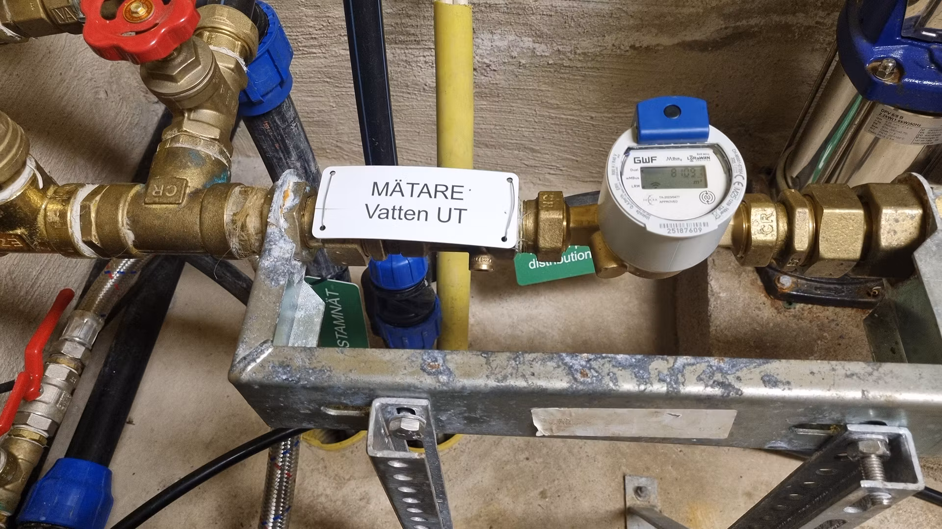 GWF UNICOe - Flödesmätare vatten