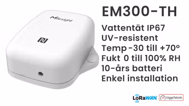 EM300-TH - Temp-Fukt UTOMHUS