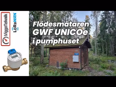 Kopia GWF UNICOe - Flödesmätare vatten