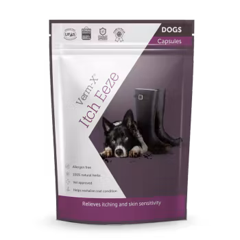 Verm-X Itch-Eeze för Hund 50 g kapslar
