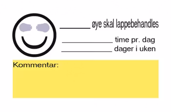 50 behandlingskort (gratis)