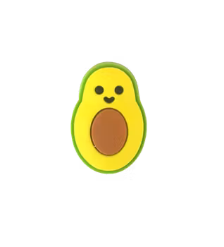 Avocado - brillepynt 1 stk.