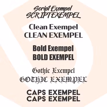 Sociala Medier – Anpassad Dekal