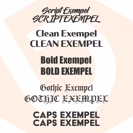 Sociala Medier – Anpassad Dekal