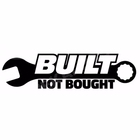 Built Not Bought – Dekal