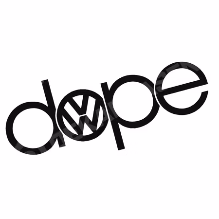 VW Dope – Dekal