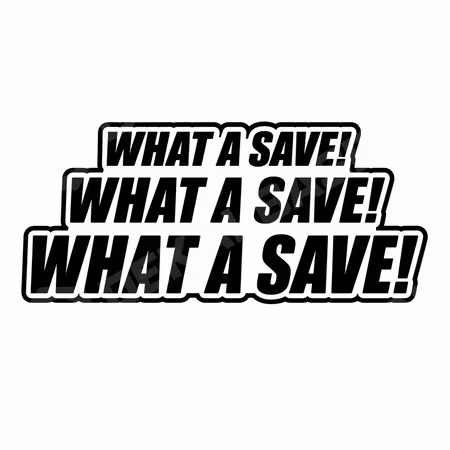 What A Save! – Dekal