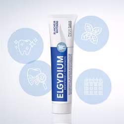 Elgydium Whitening Tannkrem, blekende, 75 ml