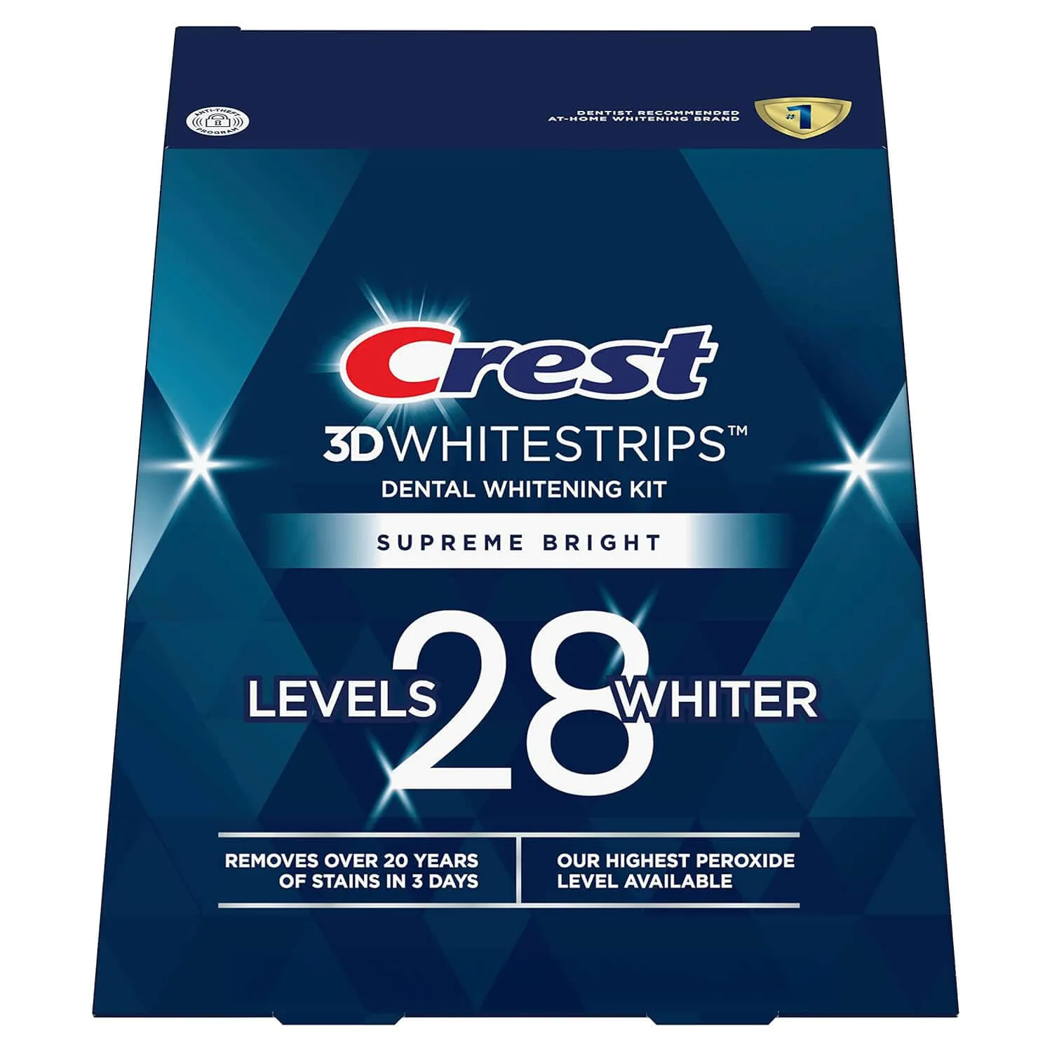 CREST 3D WHITESTRIPS SUPREME BRIGHT 21 BEHANDLINGER