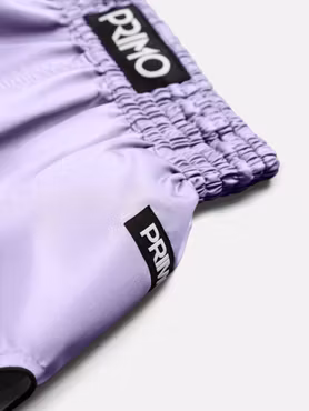 PRIMO: MUAY THAI SHORTS - ALTA SERIES - PASTEL LILA