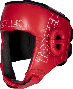 TOP TEN: IFMA HEAD GUARD LEATHER RED