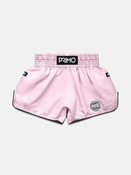 PRIMO: MUAY THAI SHORTS ALTA SERIES - PASTEL PINK