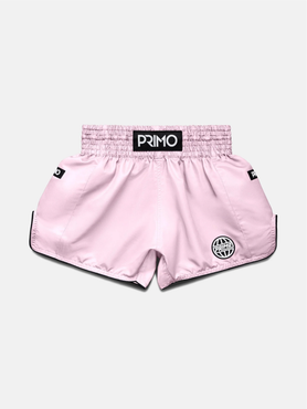 PRIMO: MUAY THAI SHORTS ALTA SERIES - PASTEL PINK