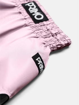 PRIMO: MUAY THAI SHORTS ALTA SERIES - PASTEL PINK
