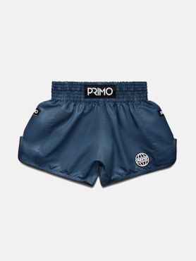 PRIMO: MUAY THAI SHORTS ALTA SERIES - STEEL BLÅ