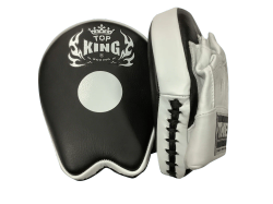 TOP KING: FOCUS MITTS ULTIMATE BLACK/WHITE