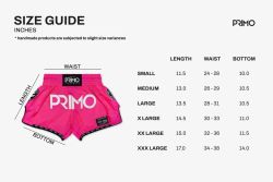 PRIMO: MUAY THAI SHORTS SUPER NYLON - HARLEM WORLD