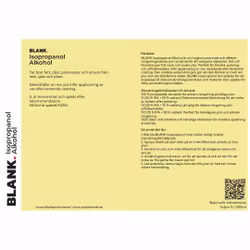 BLANK Isopropanol Alkohol