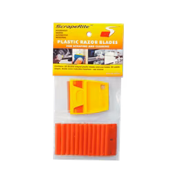 Plast rakblad Scraperite Lil Gripper Orange Pack