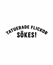 Tatuerade flickor sökes!