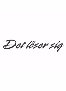 Det löser sig