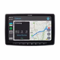 Alpine INE-F904D – Enkeldin bilstereo – TomTom Navigation – CarPlay & Android Auto