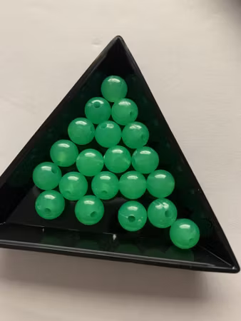 8mm akryl grön