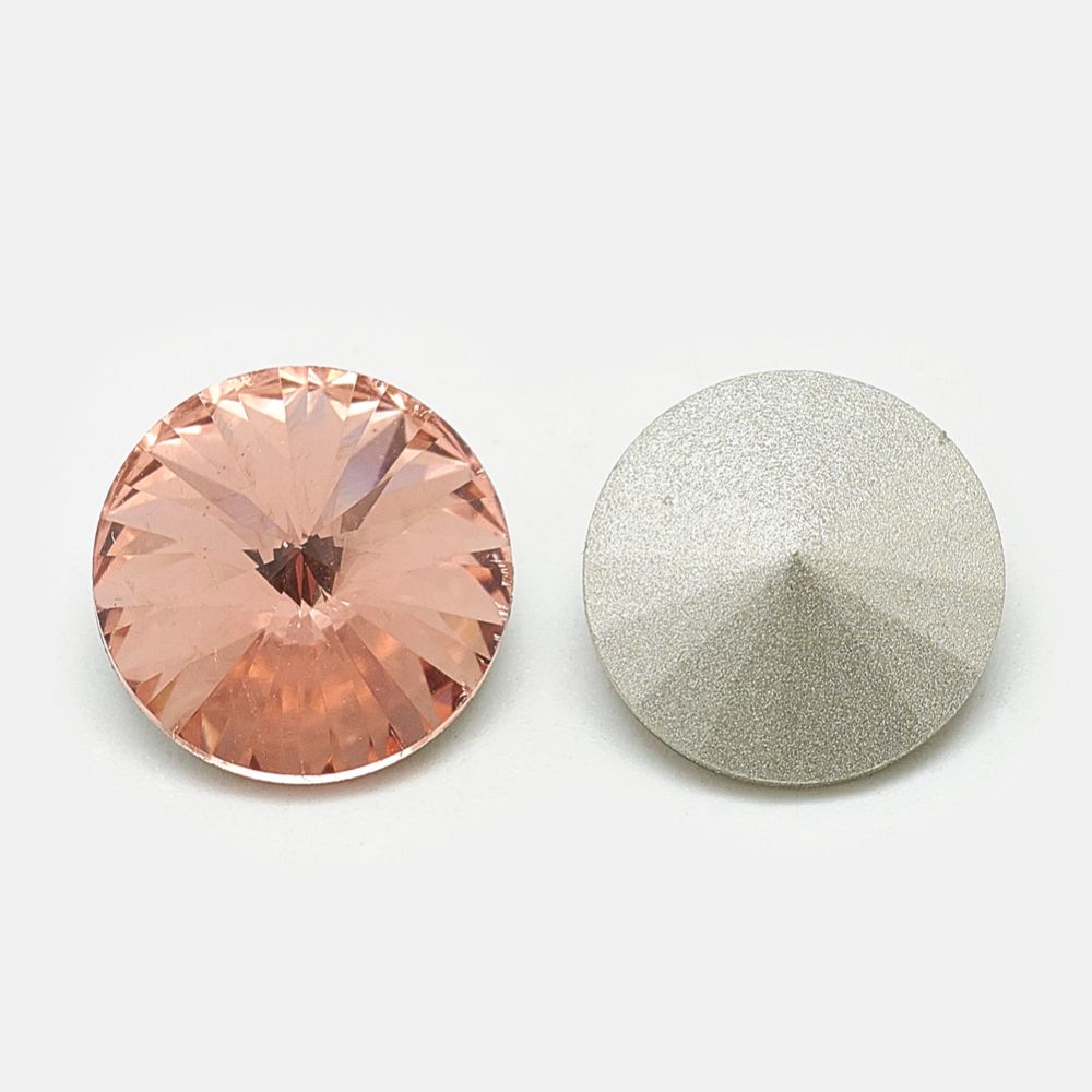 Rhinestone Vintage Rose, point back 6mm