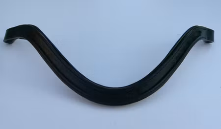 CN extra U-svängt pannband med 6 mm kanal och tryckknappar minishettis-4xfull