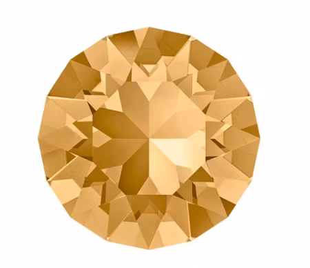 Swarovski 1088 Xirius Chaton Light Colorado Topaz 1st