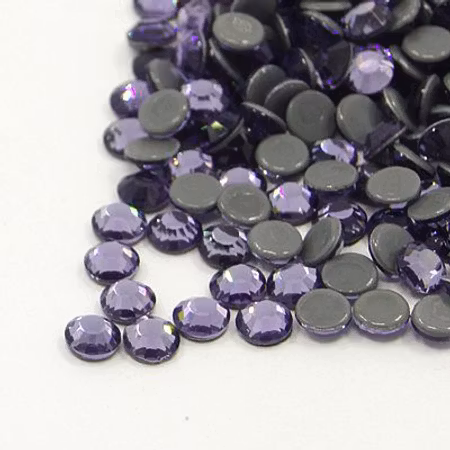 Hotfix rhinestone Tanzanite SS30
