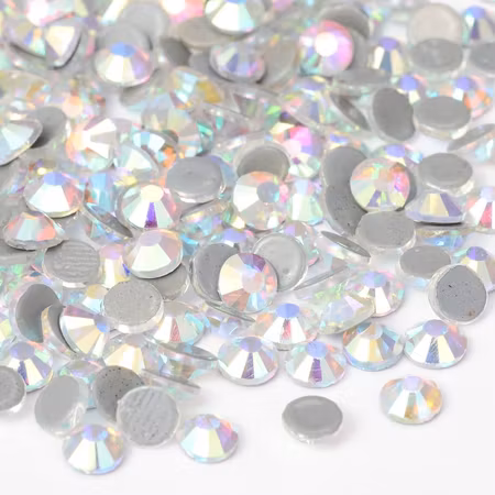 Hotfix rhinestone Crystal AB SS16