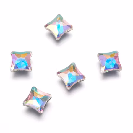 Hotfix rhinestone star clear (1st)