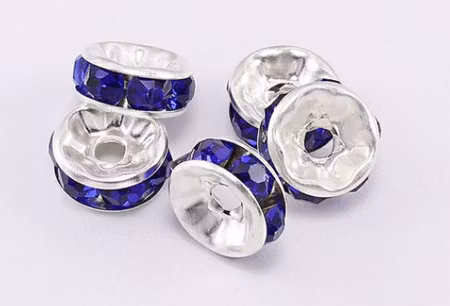 Strassrondeller Sapphire 8mm