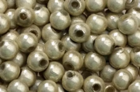 Reflexpärlor creme 8mm