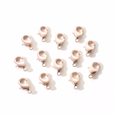 Karbinhake rose gold 12x6mm