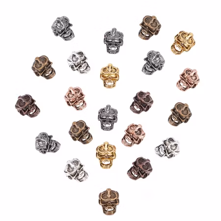 Zink Alloy Dödskalle