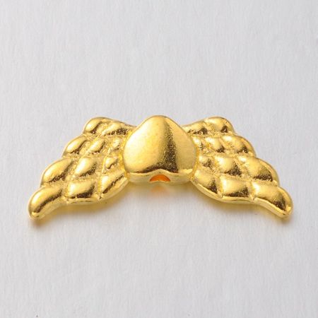 Änglavingar hjärta gold 22x9x3mm