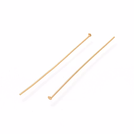 Hattpinne gold 45x07mm