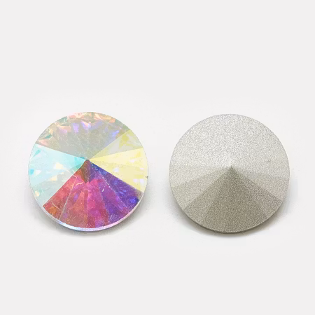 Rhinestone crystal AB point back 8mm