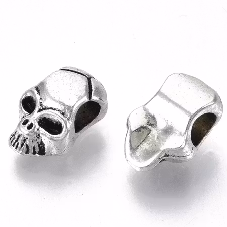 Zink Alloy Dödskalle