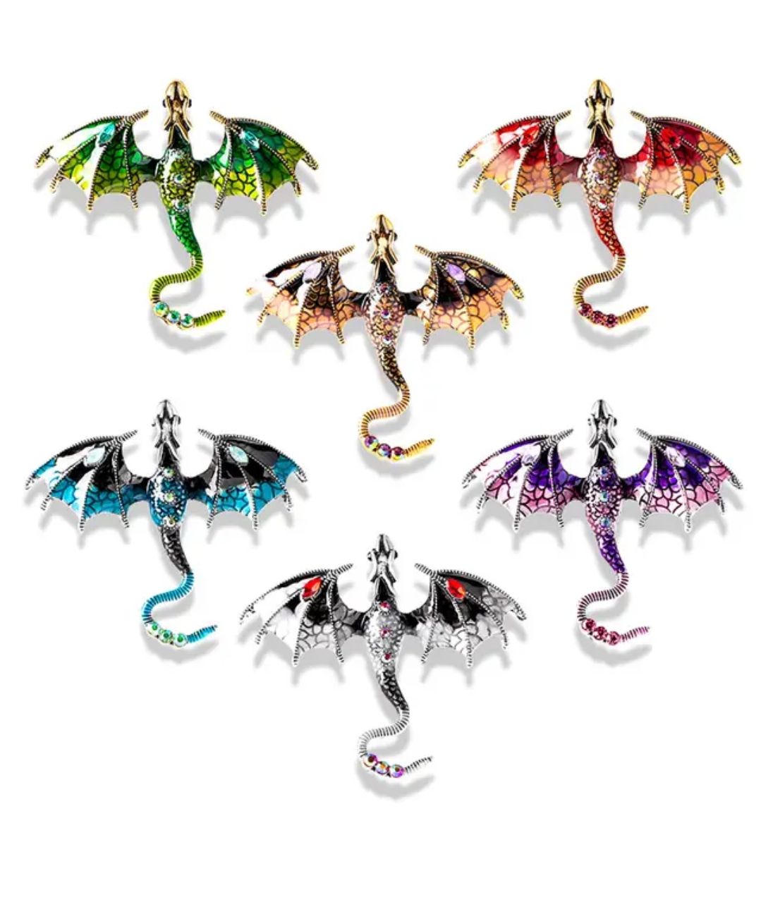 Dragon smycke (flera färger)