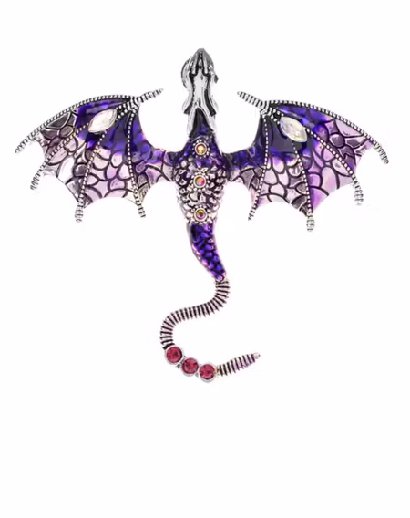 Smycke dragon (flera färger)