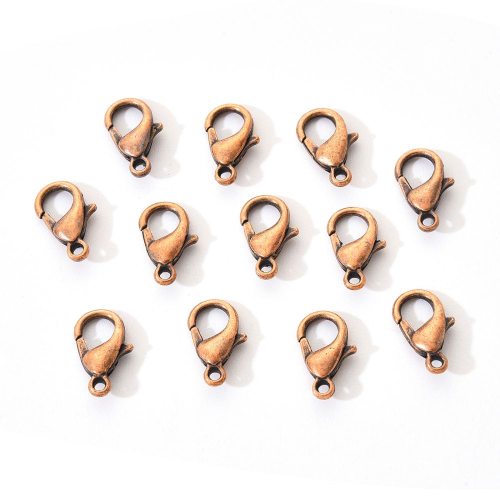 Karbinhake red copper 12x6mm