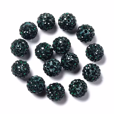 Shamballa Emerald 10mm