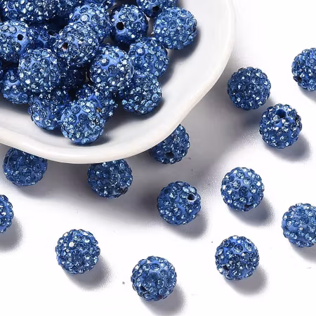 Shamballa  Light Sapphire 10mm