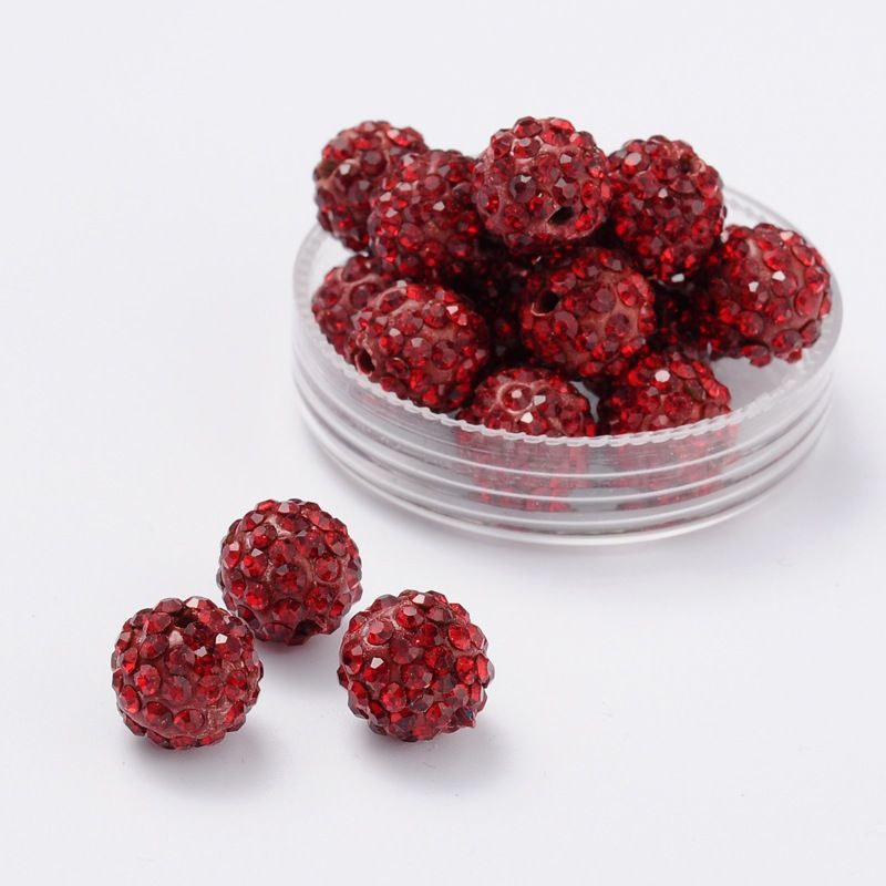 Shamballa  Siam 10mm