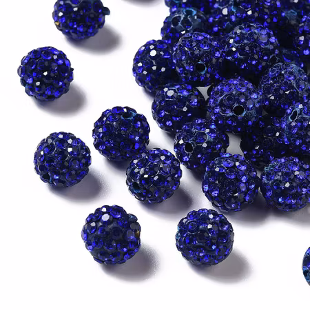 Shamballa  Sapphire10mm