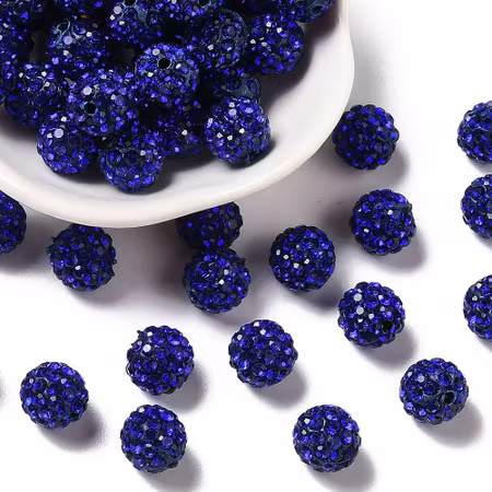 Shamballa  Sapphire10mm