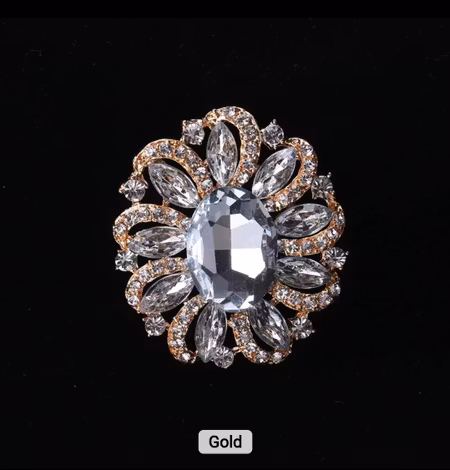 Smycke med strass (flera färger)